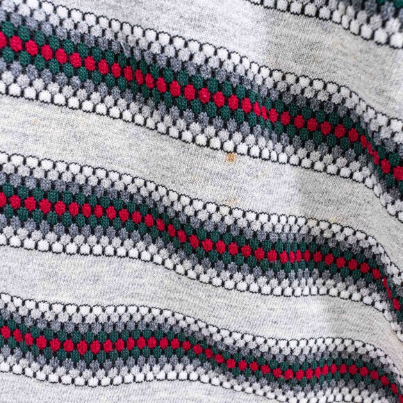 Bugle Boy Striped Textured Polo Shirt Large VTG 90s Surf Skate Streetwear - Picture 7 of 7